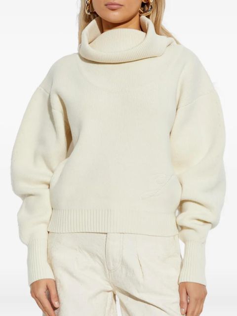 Jacquemus Pallone embroidered sweater - Neutrals