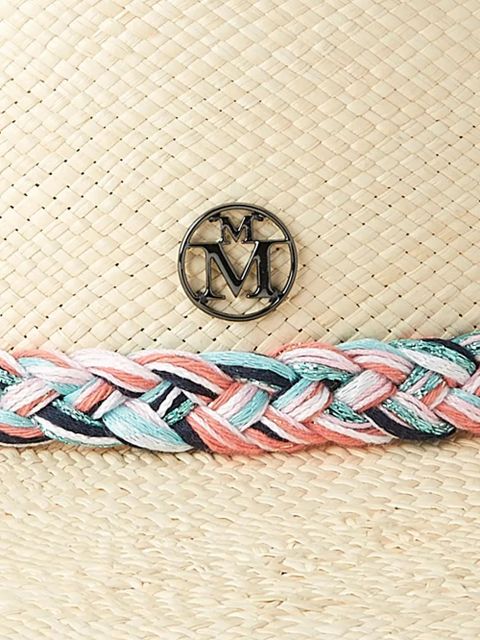 Maison Michel Lana Veil straw hat - Neutrals - zdjęcie produktu nr 2