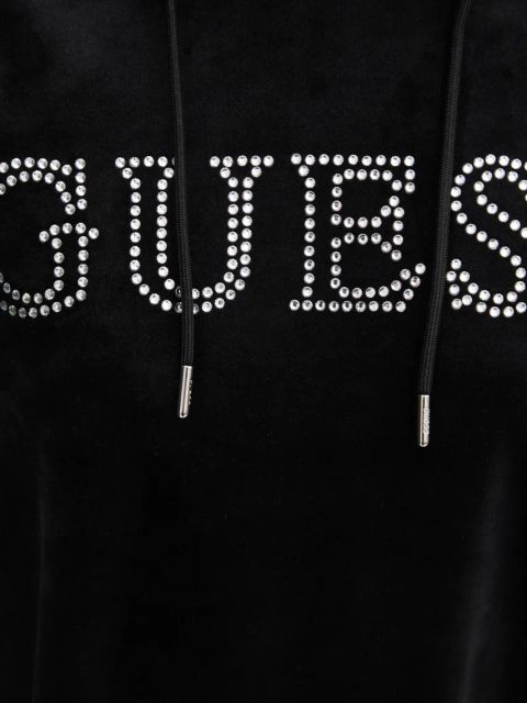 Guess sukienka COUTURE kolor czarny mini oversize V4BQ13 KBXI2
