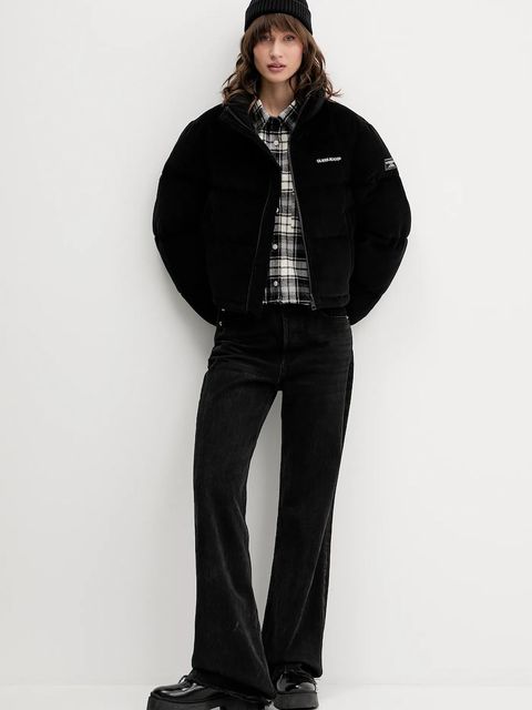 Guess Jeans koszula bawełniana damska kolor czarny relaxed z kołnierzykiem klasycznym W5BH39 WGMH1 - zdjęcie produktu nr 2