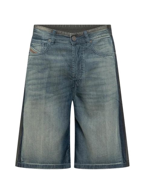 Diesel DE-SIRE two-tone denim shorts - Blue - zdjęcie produktu nr 1