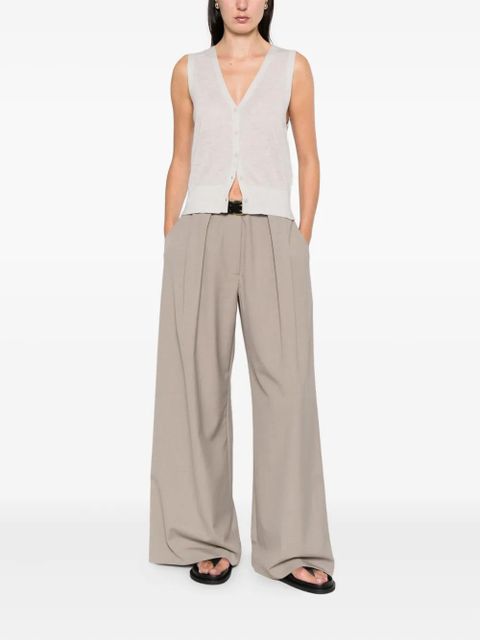 St. Agni button vest - Grey