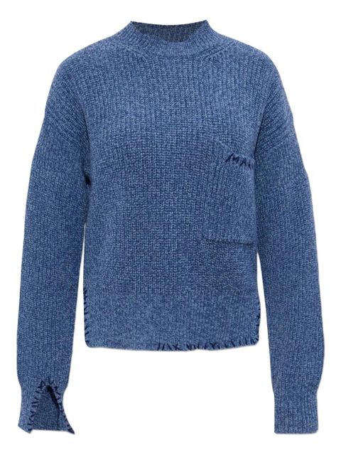 Marni wool sweater - Blue - zdjęcie produktu nr 1