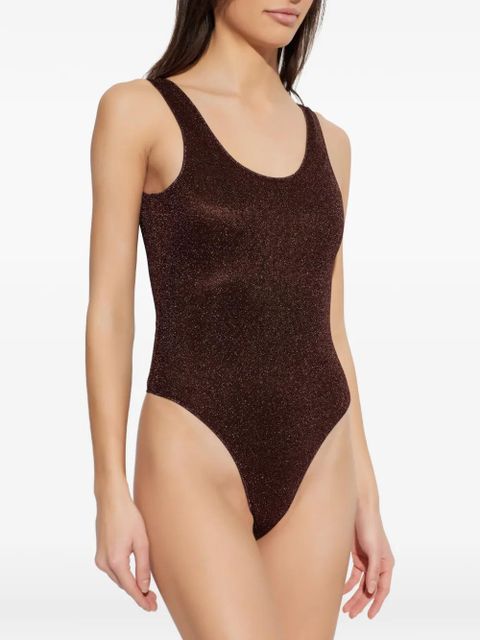 Oséree sparkle finish swimsuit - Brown