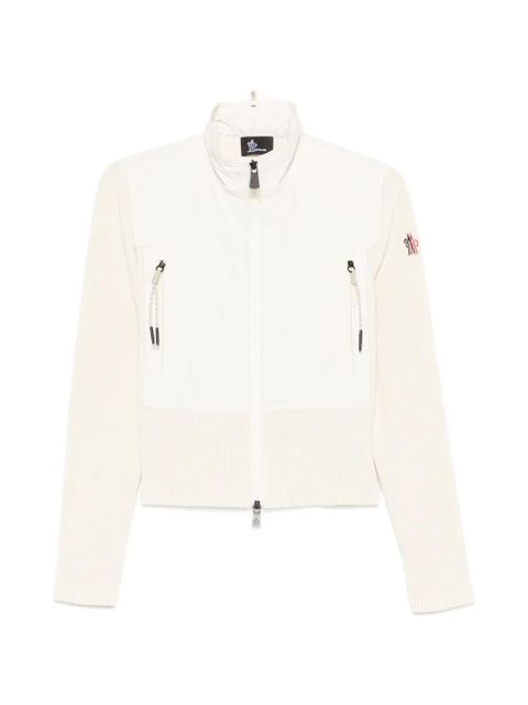 Moncler Grenoble zip-up cardigan - Neutrals - zdjęcie produktu nr 1