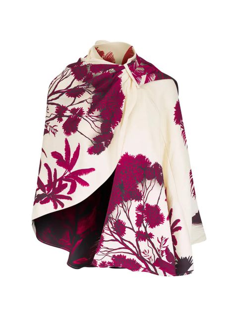 Johanna Ortiz Ocean Of Secrets silk cape - Neutrals - zdjęcie produktu nr 1