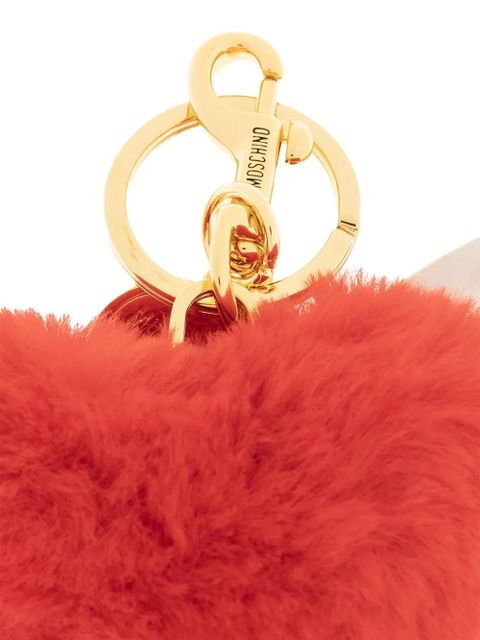 Moschino heart wings keyring - Red