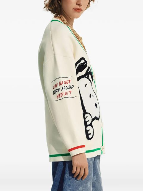 Essentiel Antwerp Peanuts™ motif cardigan - Neutrals