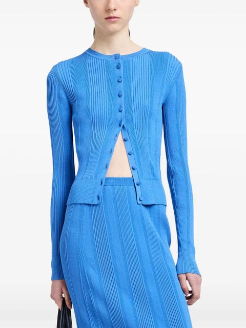 Proenza Schouler Currin cardigan - Blue - zdjęcie produktu nr 2