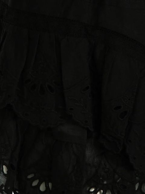 MARANT ÉTOILE Jocadia floral-lace shorts - Black