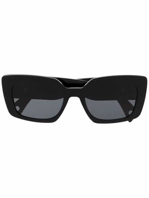 Lanvin tinted rectangle-frame sunglasses - Black - zdjęcie produktu nr 1