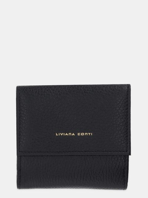 Liviana Conti portfel skórzany damski kolor czarny A5WB53 - zdjęcie produktu nr 1