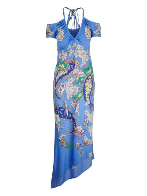 ETRO halterneck dress - Blue - zdjęcie produktu nr 1