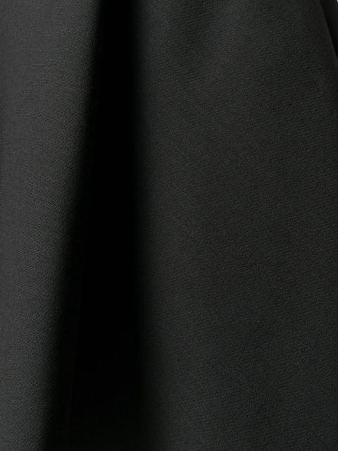 Valentino Garavani flounced crepe skirt - Black