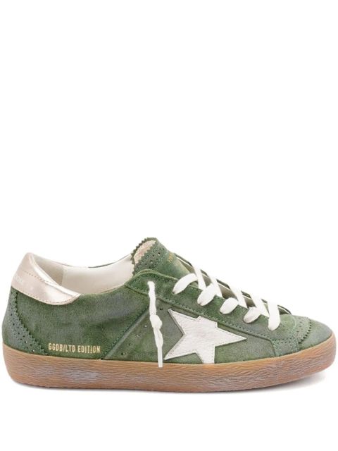 Golden Goose Super-Star suede sneakers - Green - zdjęcie produktu nr 1