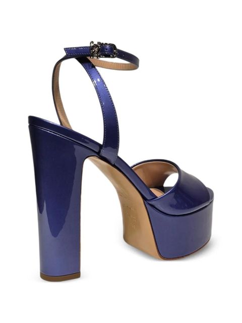 Casadei platform block-heel sandals - Blue - zdjęcie produktu nr 2
