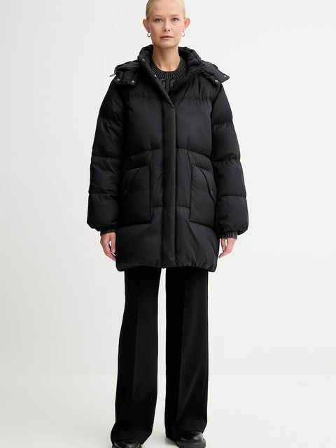 Levi's kurtka puchowa kolor czarny zimowa 003HB