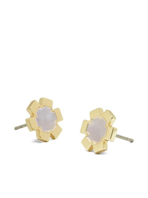 Tory Burch Forget Me Not stud earrings - Gold
