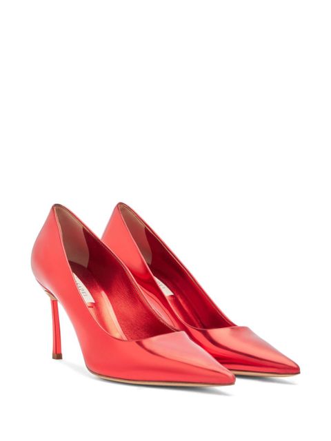 Casadei 80mm Alice Blade pumps - Red - zdjęcie produktu nr 2