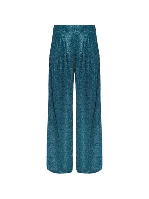 Oséree pleated trousers - Blue - zdjęcie produktu nr 1