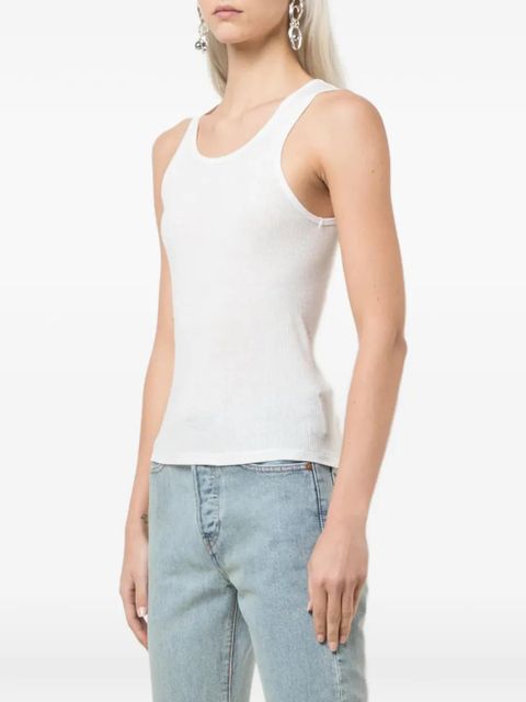 WARDROBE.NYC ribbed tank top - White