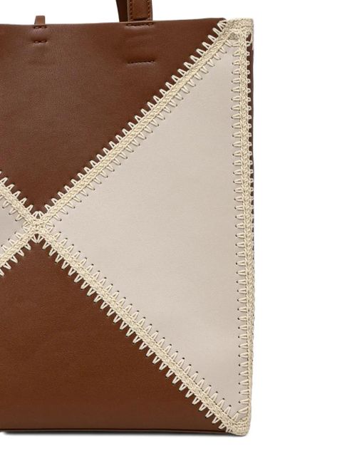 Nanushka Origami tote bag - Brown