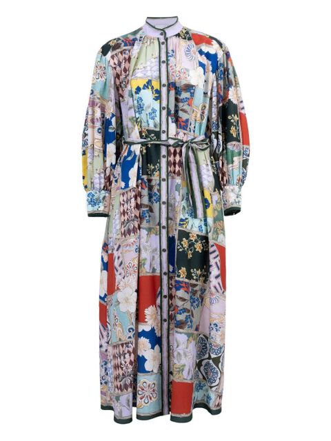 ALEMAIS Bianca midi shirt dress - Blue - zdjęcie produktu nr 1