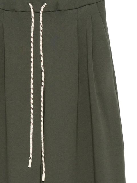 Alysi drawstring trousers - Green