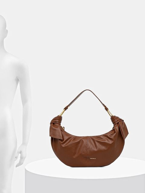 Coccinelle torebka skórzana FUROSHIKI kolor brązowy E1 U1A 13 02 01