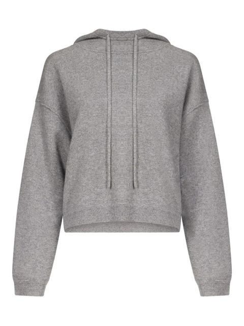 LouLou de Saison hooded cashmere sweater - Grey - zdjęcie produktu nr 2