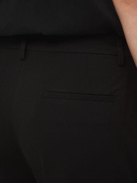 Medicine spodnie damskie kolor czarny szerokie medium waist