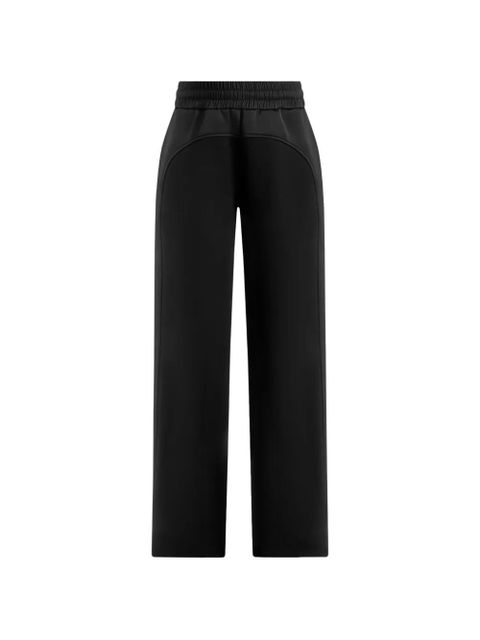 Manière De Voir Loula satin-panel track pants - Black - zdjęcie produktu nr 1