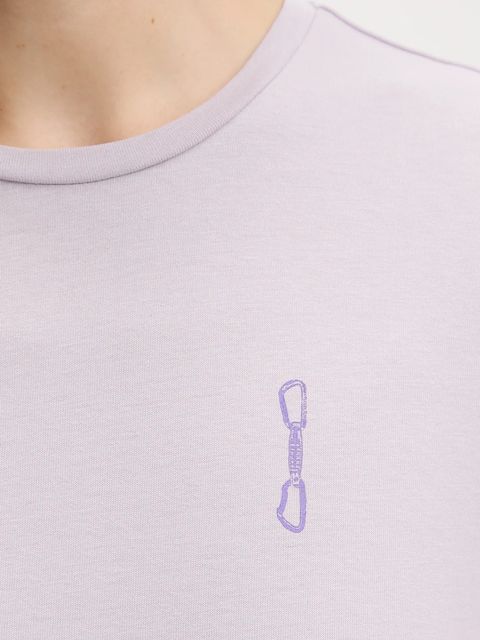 Mammut t-shirt sportowy Massone damski kolor fioletowy 1017-05232