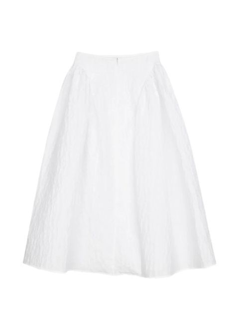 Cecilie Bahnsen panel skirt - White - zdjęcie produktu nr 2