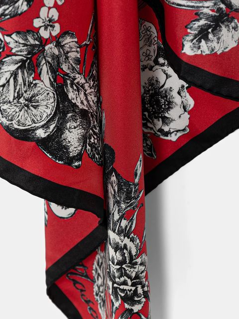 Moschino chusta jedwabna - zdjęcie produktu nr 1