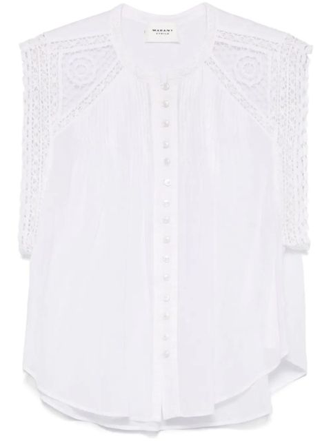 MARANT ÉTOILE Gresia top - White - zdjęcie produktu nr 1