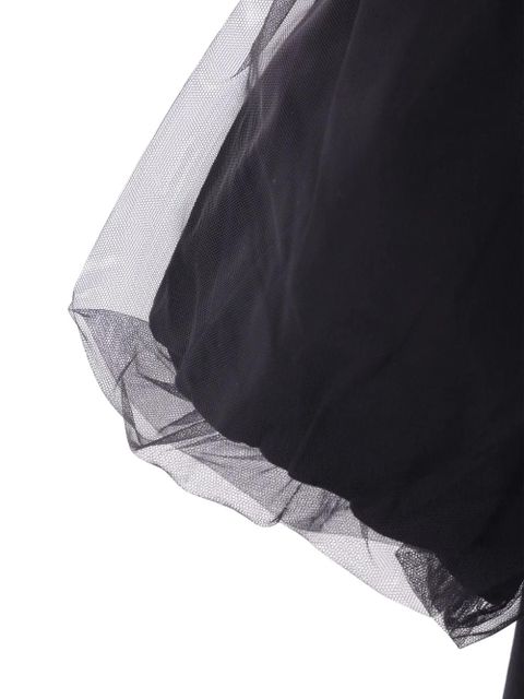 Simone Rocha pearl-embellished puff-sleeve T-shirt - Black