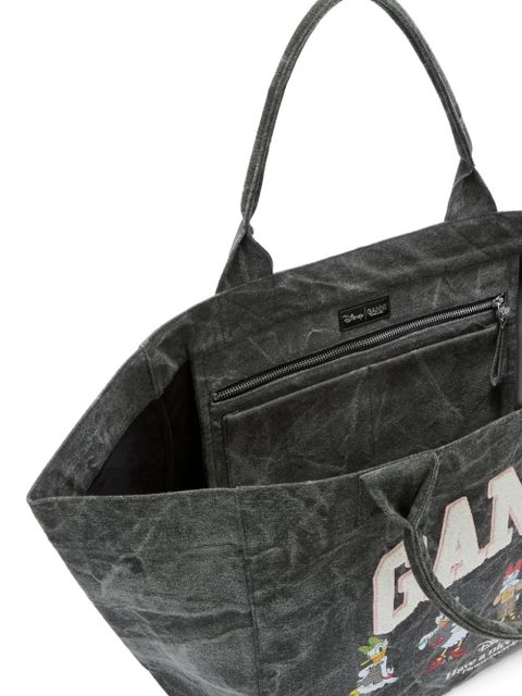 GANNI x Disney graphic tote bag - Grey