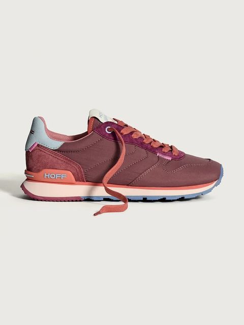 Hoff sneakersy TRACK & FIELD BURGUN damskie kolor bordowy 22517004 - zdjęcie produktu nr 1