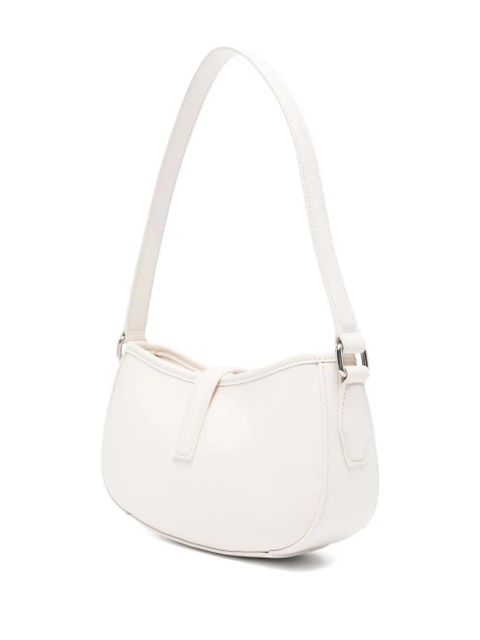 Alexander McQueen mini T-bar buckle-fastening shoulder bag - Neutrals