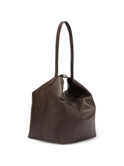 BY FAR maxi Bea shoulder bag - Brown