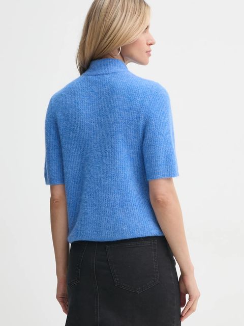 Gestuz kardigan wełniany kolor niebieski 10910034 - zdjęcie produktu nr 2