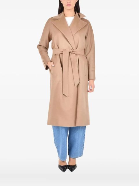 Max Mara belted cashmere coat - Neutrals - zdjęcie produktu nr 1
