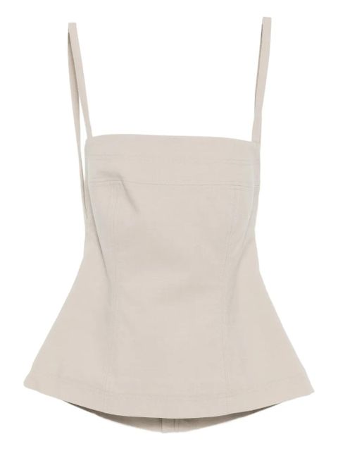 Acler Folie top - Grey - zdjęcie produktu nr 1