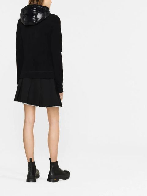 Moncler Grenoble logo-patch padded-panel jacket - Black - zdjęcie produktu nr 2