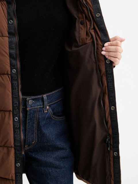 G-Star kurtka 0 kolor brązowy zimowa D26961.D518