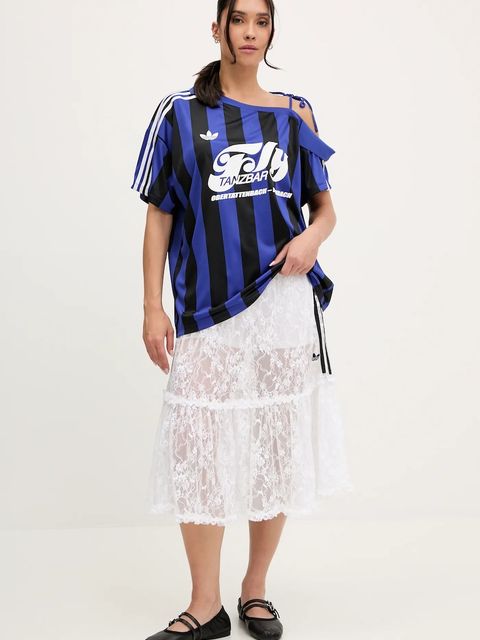 adidas Originals polo Jersey damski kolor niebieski KD2278