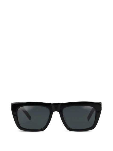 Saint Laurent Eyewear square frame sunglasses - Black - zdjęcie produktu nr 1