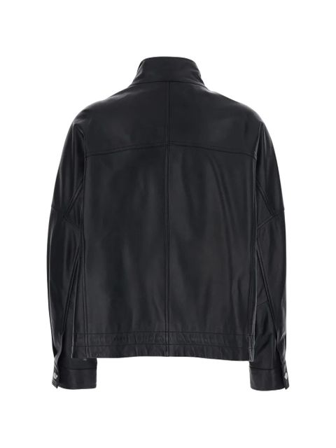 PINKO zip collar jacket - Black - zdjęcie produktu nr 2
