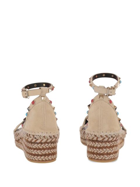 Valentino Garavani studded espadrilles - Neutrals